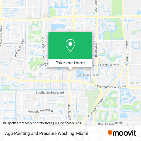 Ago Painting and Pressure Washing map