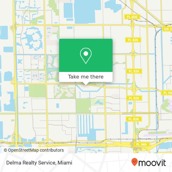 Delma Realty Service map