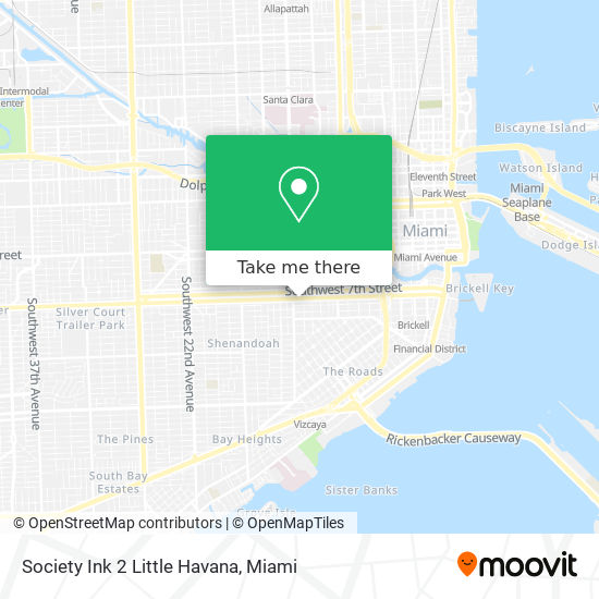 Mapa de Society Ink 2 Little Havana