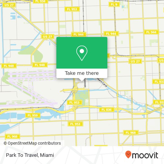 Park To Travel map