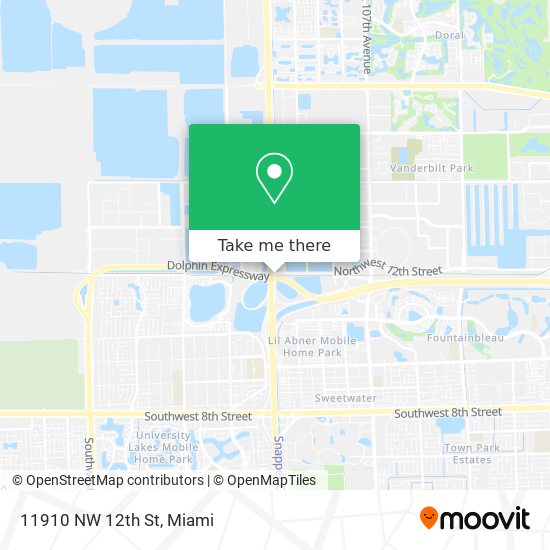 11910 NW 12th St map