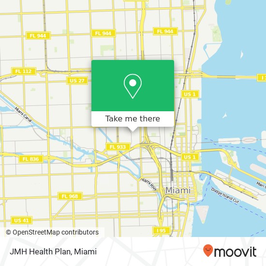 JMH Health Plan map