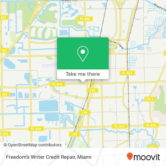 Freedom's Writer Credit Repair map