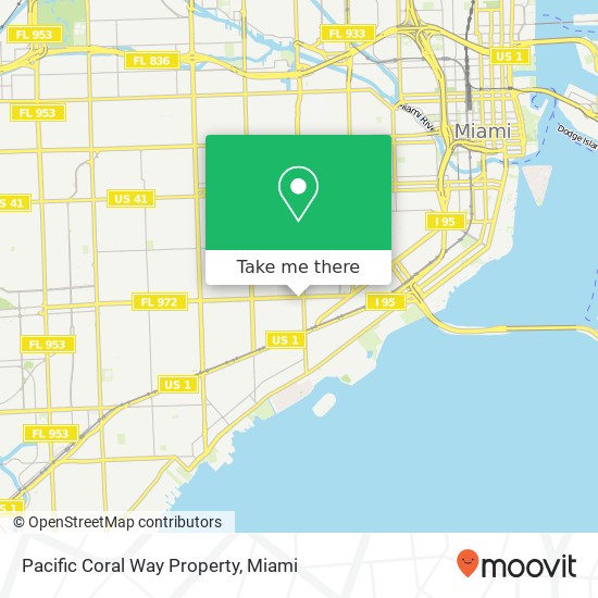 Mapa de Pacific Coral Way Property