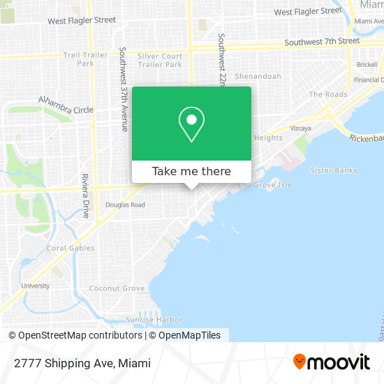 2777 Shipping Ave map