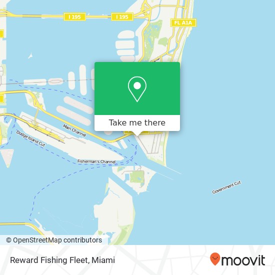 Reward Fishing Fleet map