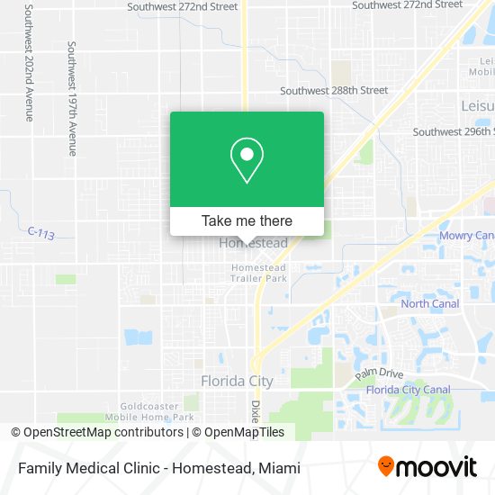 Mapa de Family Medical Clinic - Homestead