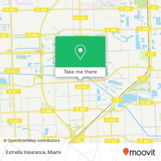 Estrella Insurance map