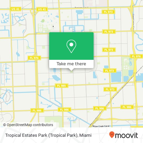 Tropical Estates Park (Tropical Park) map