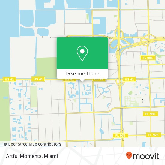 Artful Moments map