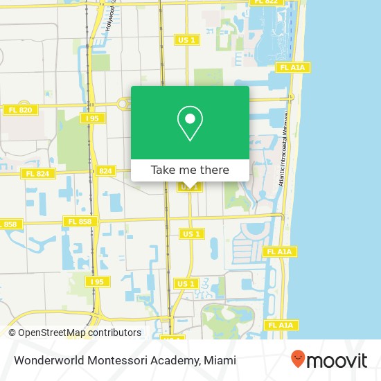 Wonderworld Montessori Academy map