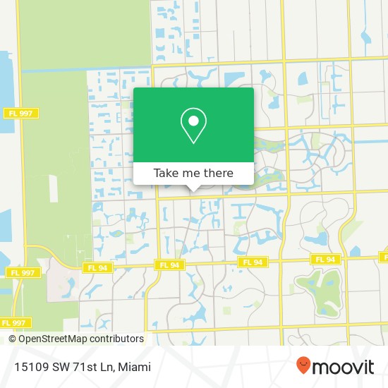 15109 SW 71st Ln map