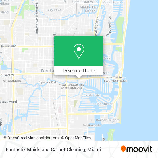 Fantastik Maids and Carpet Cleaning map