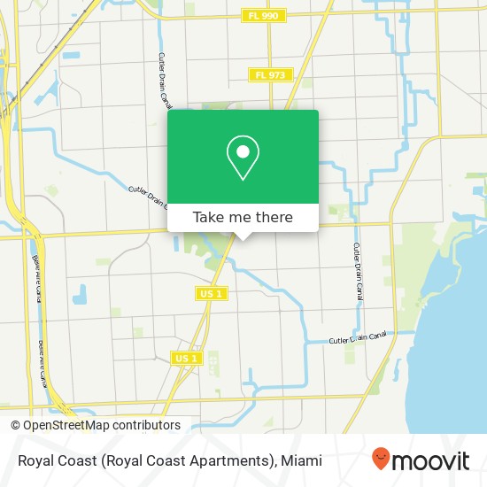 Mapa de Royal Coast (Royal Coast Apartments)