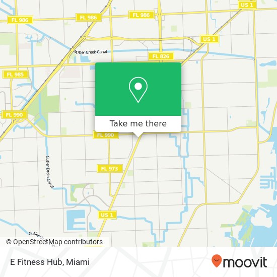 Mapa de E Fitness Hub