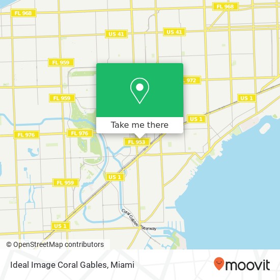 Ideal Image Coral Gables map