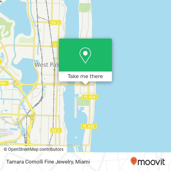 Tamara Comolli Fine Jewelry map