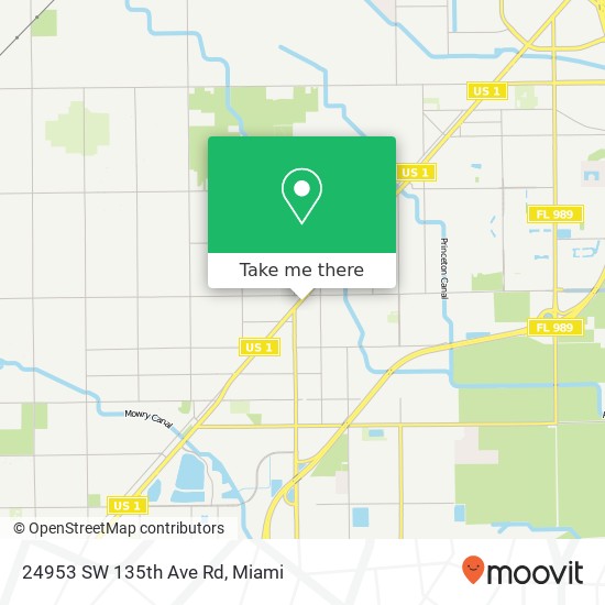 24953 SW 135th Ave Rd map