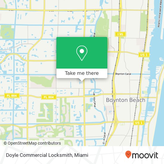 Mapa de Doyle Commercial Locksmith