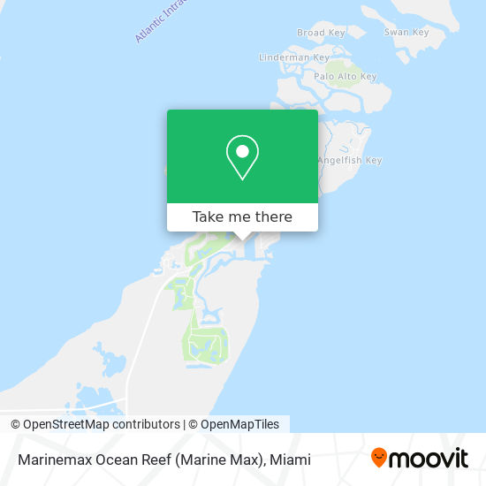 Mapa de Marinemax Ocean Reef (Marine Max)