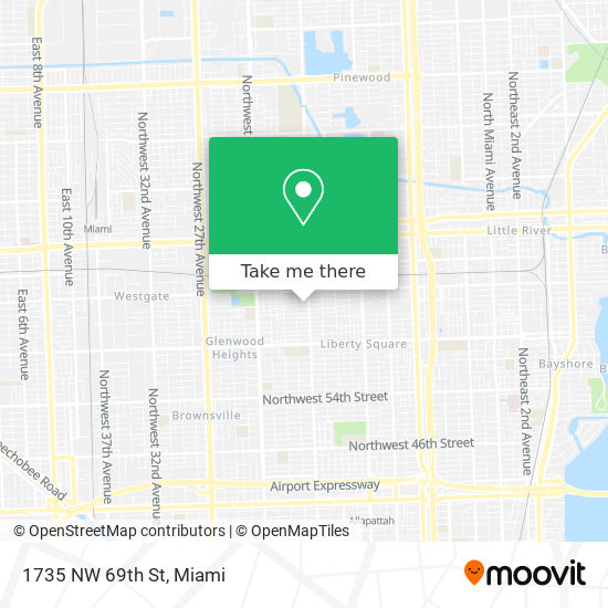 1735 NW 69th St map