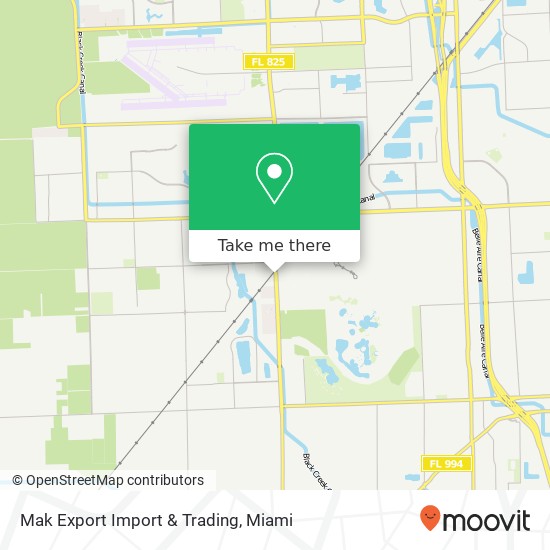 Mak Export Import & Trading map