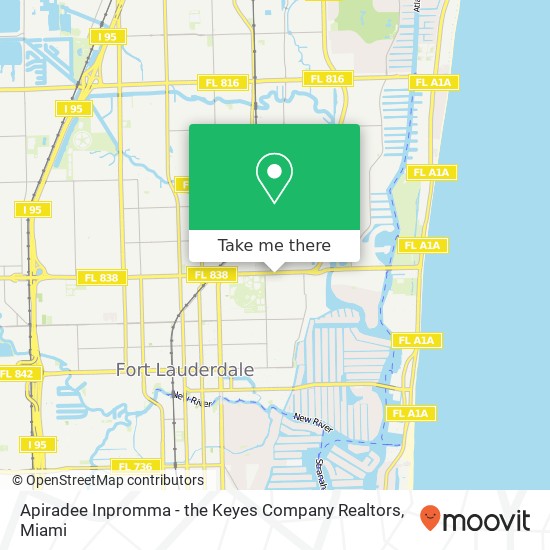 Apiradee Inpromma - the Keyes Company Realtors map