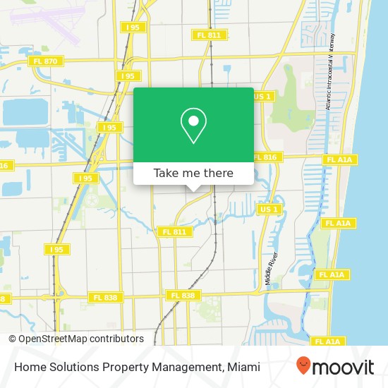 Home Solutions Property Management map