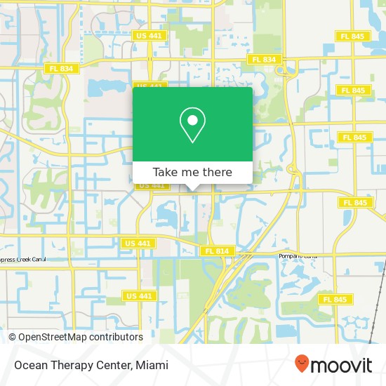 Mapa de Ocean Therapy Center