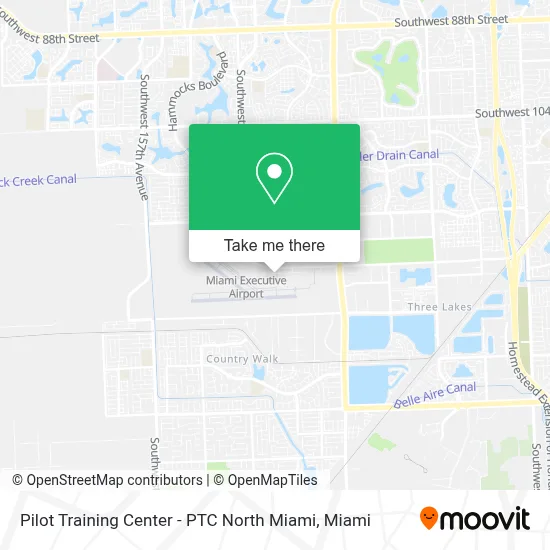 Pilot Training Center - PTC North Miami map