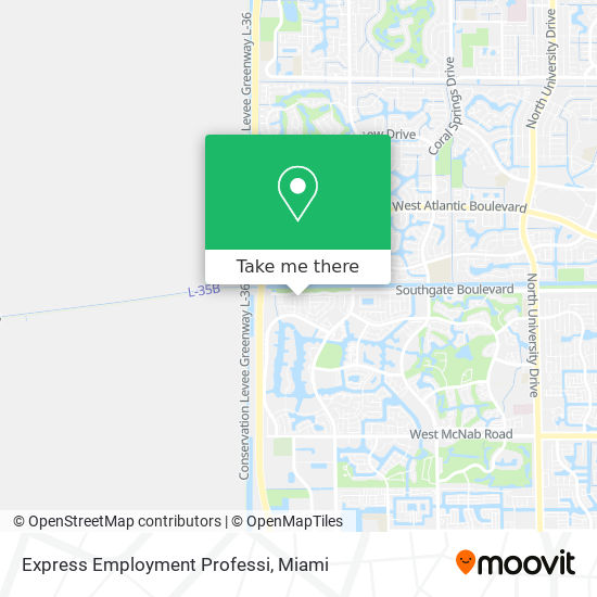 Express Employment Professi map