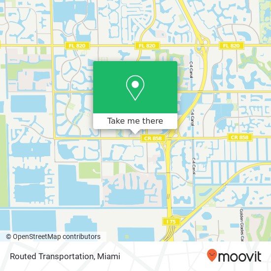 Mapa de Routed Transportation