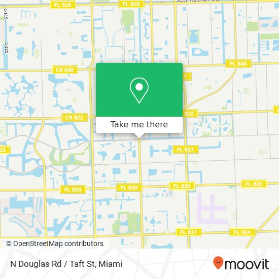 N Douglas Rd / Taft St map