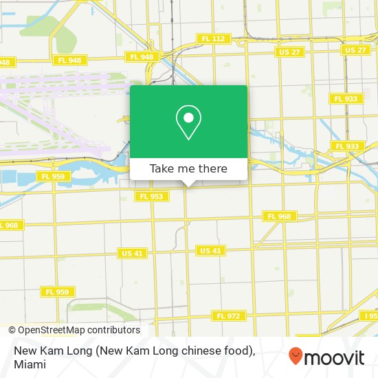 New Kam Long (New Kam Long chinese food) map