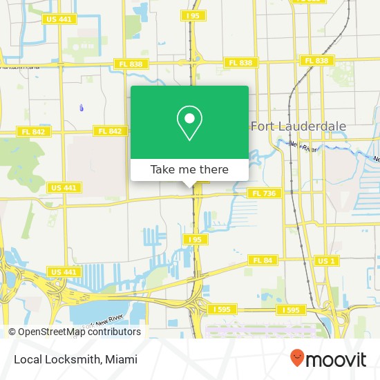 Local Locksmith map