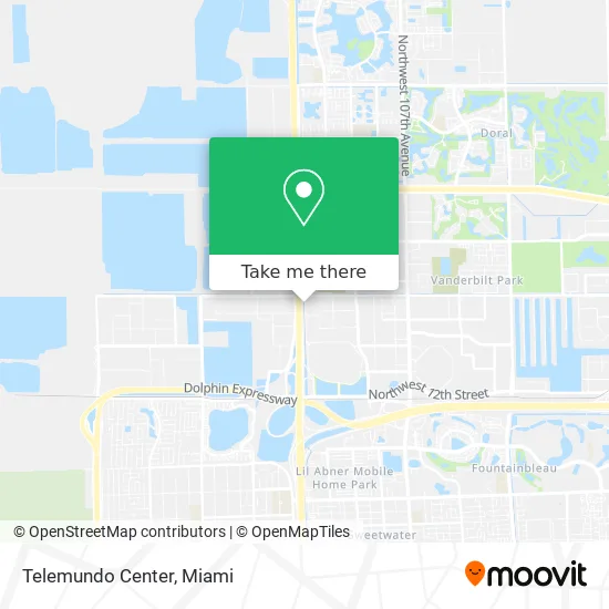 Telemundo Center map