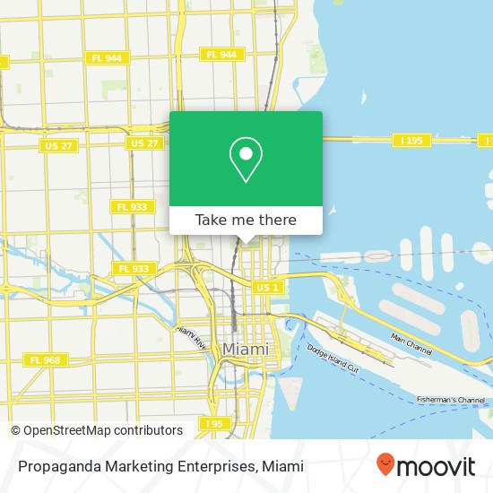 Propaganda Marketing Enterprises map