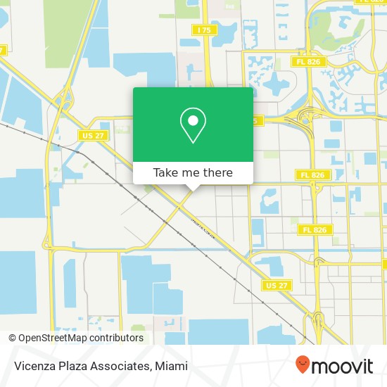 Vicenza Plaza Associates map