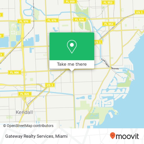 Gateway Realty Services map