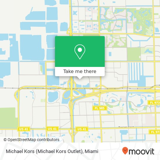Mapa de Michael Kors (Michael Kors Outlet)