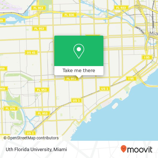 Uth Florida University map