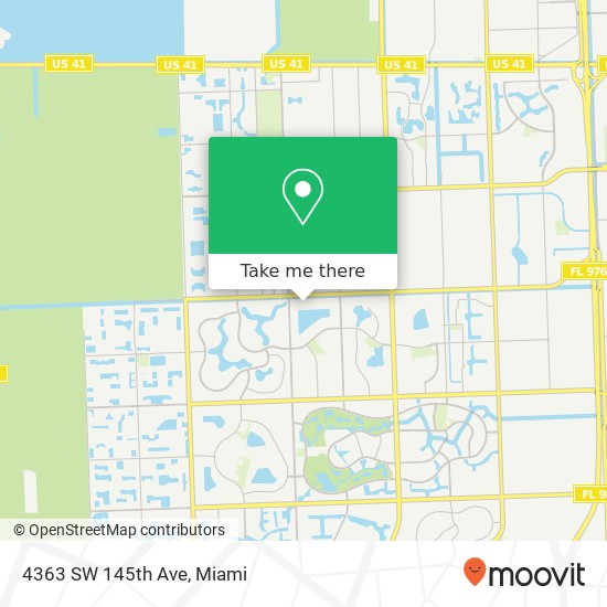 Mapa de 4363 SW 145th Ave