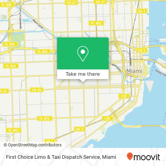 First Choice Limo & Taxi Dispatch Service map