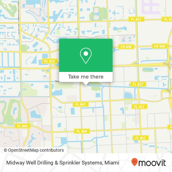 Midway Well Drilling & Sprinkler Systems map