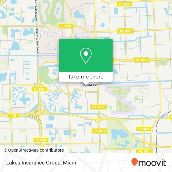 Mapa de Lakes Insurance Group