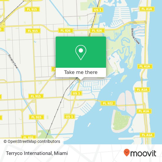 Mapa de Terryco International