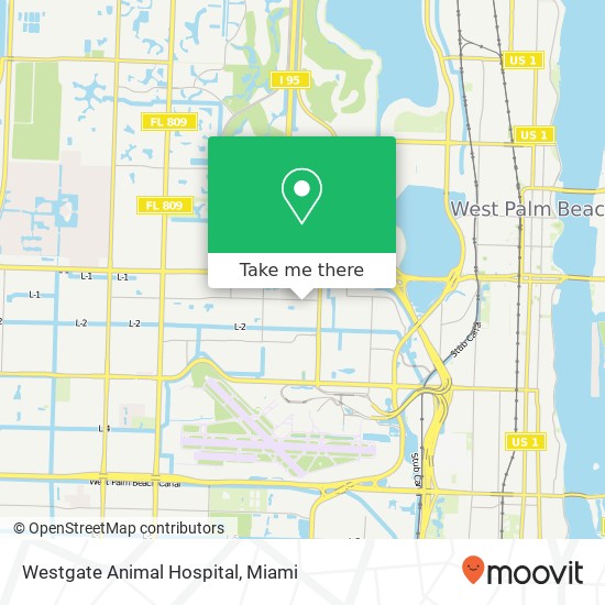 Mapa de Westgate Animal Hospital