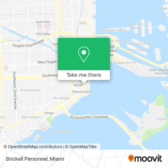 Brickell Personnel map