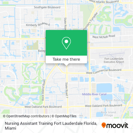 Mapa de Nursing Assistant Training Fort Lauderdale Florida