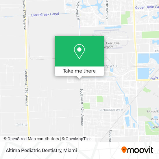 Mapa de Altima Pediatric Dentistry